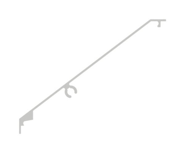 Design-Abdeckung Aluminium L = 2005 mm eloxiert E4-EV1-88-11VDE-AB-2000.ALU