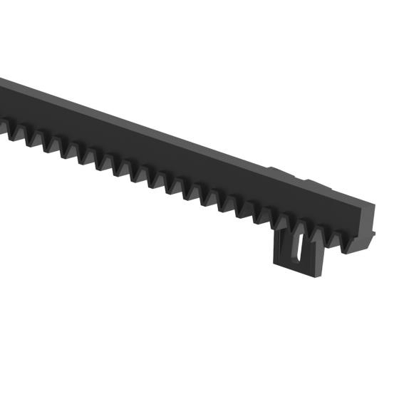 Zahnstange Kunststoff mit Stahlkern Modul 4 27 mm fuer Tore bis 300 kg-89-11H01PVCJBS-A.4