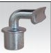 Rohrverbinder-Handlaufhalter 748C42 42-4mm 1 1-4- - 1 1-2- feuerverzinkt und elektrogalvanisiert-748C42