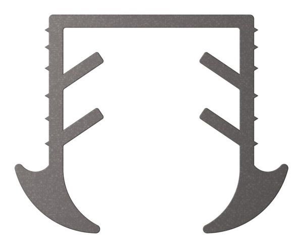 Keildichtung EPDM fuer Glas 11-52–13-52 mm- Nut 24x24 mm- L = 25 m-88-1160361-GU.25M