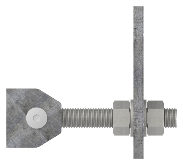 Torband M24 verstellbar Langlochlasche Stahl -roh- S235JR-30-3511.8