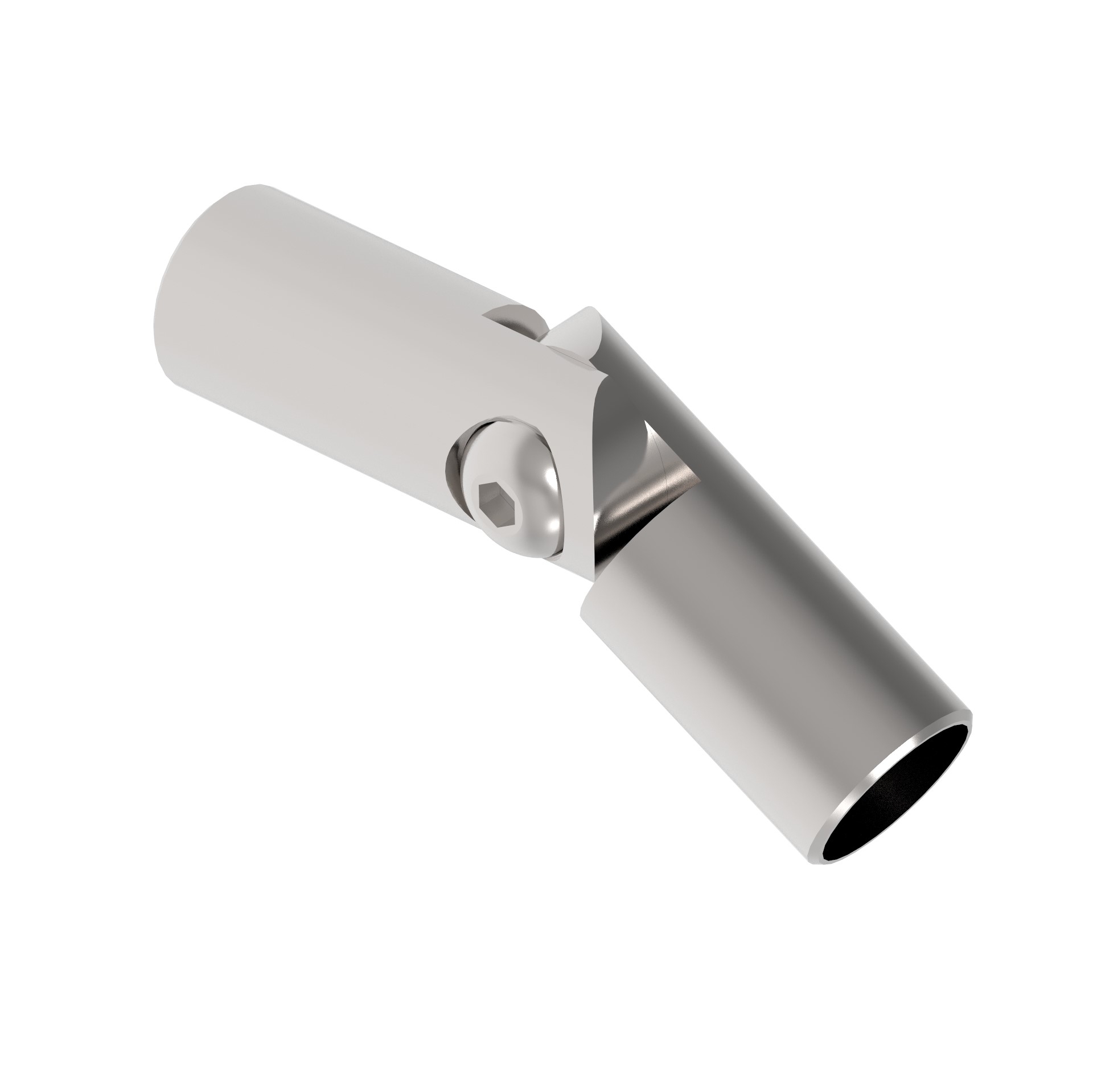 Gelenkverbinder Edelstahl AISI 304 fuer Rundstab Ø 12 mm- Ø 14 mm- 90° verstellbar-89-11A0302012S-A.4