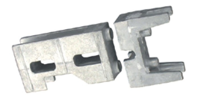 Eckverbinder Aluminium fuer Profil 50x30 90 Grad Roh-89-11ALZLS246X2690N-A.4