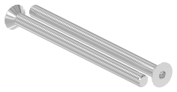 Senkkopfschraube V2A M8x120 Innensechskant Vollgewinde ISO 10642-88-1158316-240.120