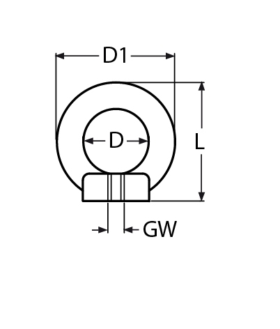 Ringmutter gegossen aehnl- DIN 582 Innendurchmesser- 15 mm - 30 mm V4A - Verkauf in VPEs-66-64-411.8268