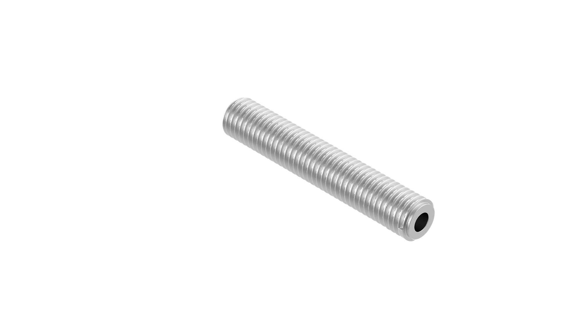 Gewindestange- Edelstahl- AISI304- M20-L400mm- Innengewinde M8-M10-89.ADIN975M20M8M10400