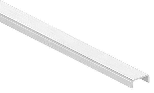 Kantenschutz Edelstahl V4A fuer Glas 10-00–11-52 mm- L = 3000 mm- EXTRA SLIM-88-1180580-V4A.3M