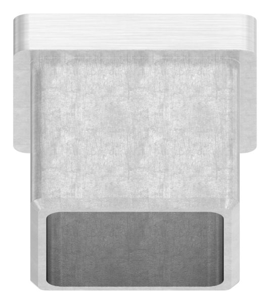 Einsteckkappe V4A 30 x 30 x 2-0 mm flach zum Einkleben-11-2402.1