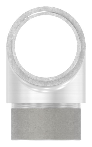 T-Stueck mit gleichen Abgaengen fuer Rundrohr Ø 42-4x2-6 mm V2A-11-3679.4