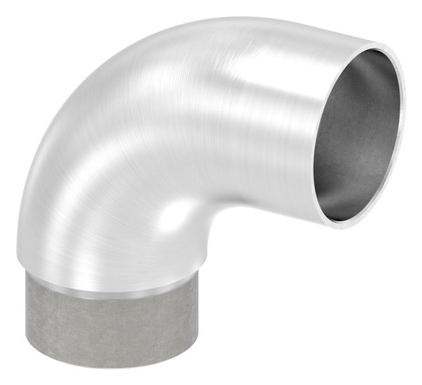 Anschlussbogen 90° fuer Rundrohr Ø 42-4x2-0 mm V2A-11-3394.4