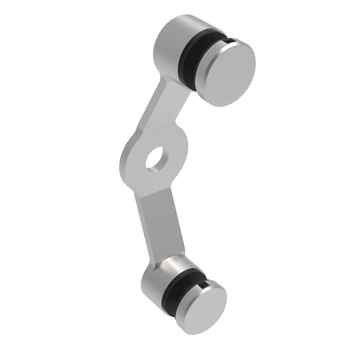 Glashalter Spider 2-Armig Edelstahl V2A fuer Glas 6-12-76 mm 180 roh-89-11GSZP102R18095-A.4