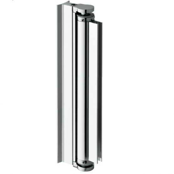 Glastuerscharnier Glas-Wand Aluminium glanz 2000mm- - 110°- fuer 6mm Glas-89-11GSALDB9001PCR-A.4