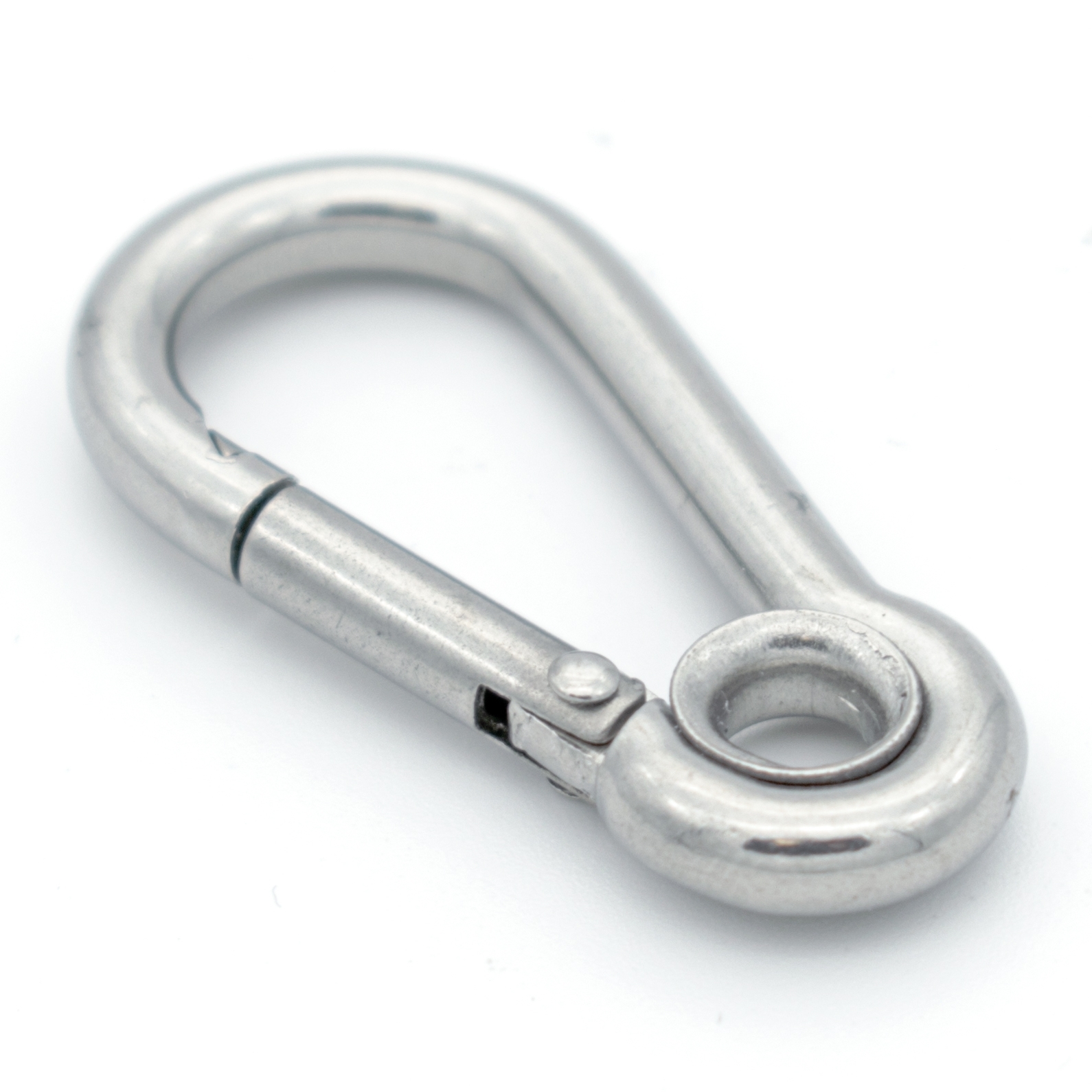 Karabinerhaken mit Kausche V4A 4 mm - VPE- 20-66-64-411-8250404.40
