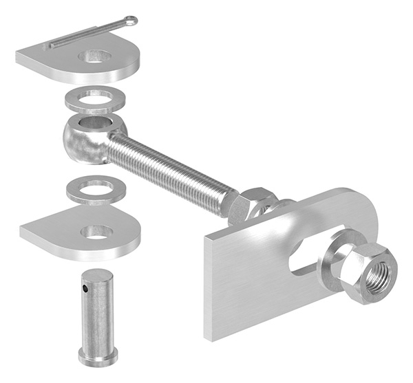 Torband - M16 - 180° - verstellbar - V2A-11-3591.4