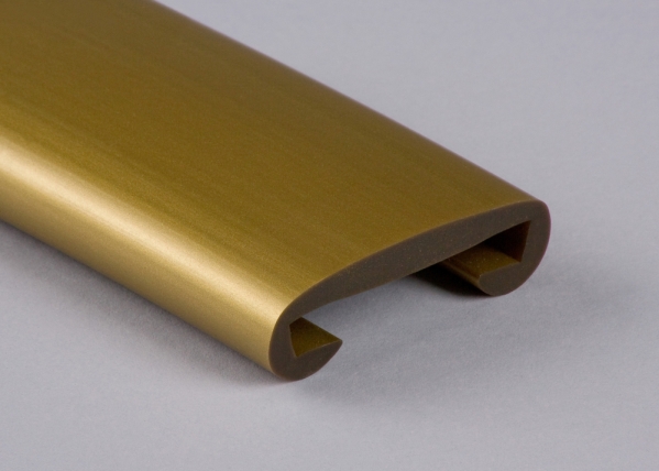 Kunststoffhandlauf fuer 50 x 8mm- gold- 25 Meter-88-11F508.020