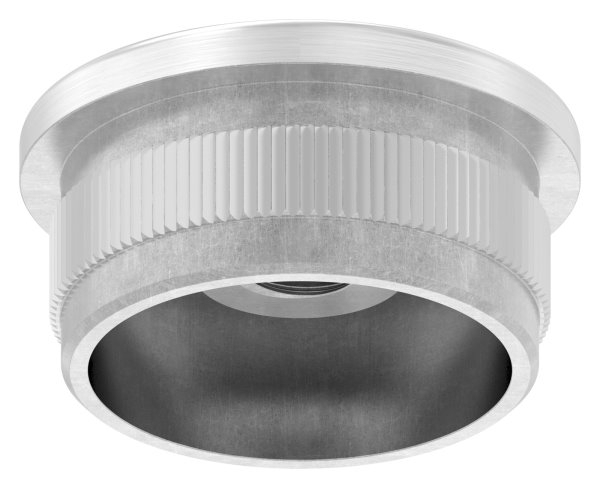 Rohrstopfen fuer Ø 33-7x2-0 mm leicht gewoelbt mit M8 zum Einschlagen V2A-11-5230.4