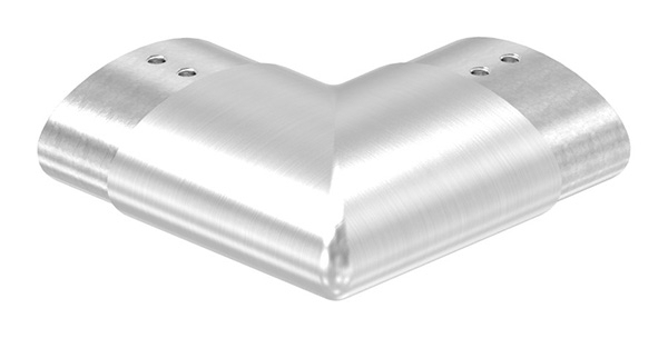 Verlaufsecke 90° - fuer Oval-Nutrohr- 80x40x1-5 mm - V2A-12-2302.5
