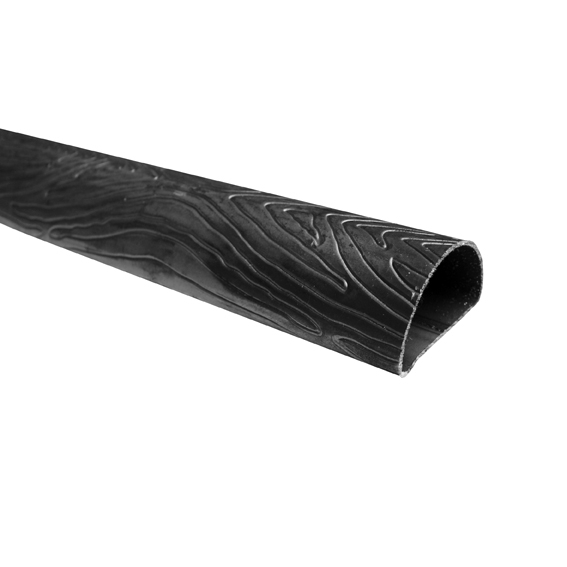 Zierhandlauf Stahl roh 48 x 20 x 1-5 mm L=3000 mm dekoriert-89-11P04448X203M-A.4