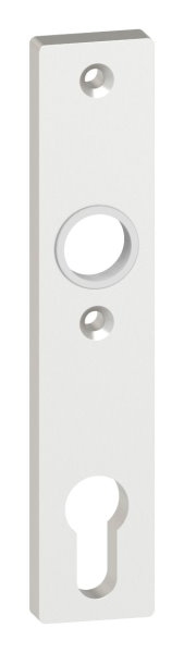 Alu-Kurzschild - Masse- 30x160x10 mm - Form- vierkant - Aluminium EV1-12-3036.6