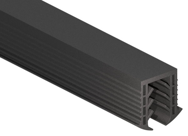 Keildichtung Glas 10-00 – 13-52mm- fuer Nut 27 x 30mm- Laenge 3m- EPDM-88-1160365-GU.3M