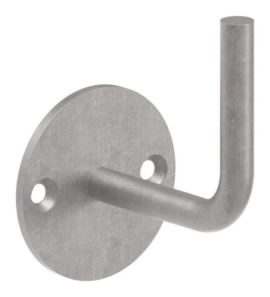 Handlaufhalter - mit Ronde 70x4 mm - zum Anschweissen - Stahl S235JR- roh-30-1415.8