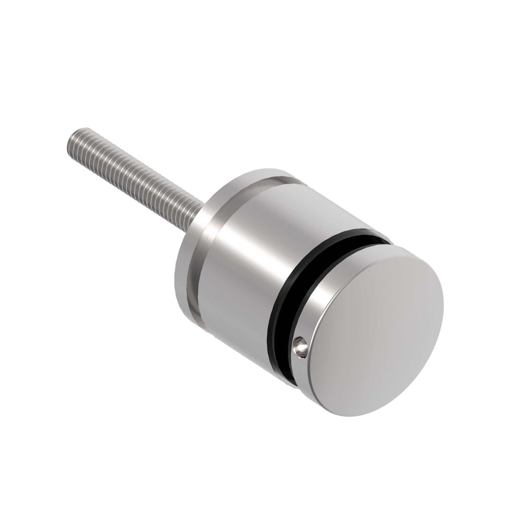 Glaspunkthalter Edelstahl AISI 304 geschliffen fuer Glas 8-17-52 mm- Loch 20 mm- FLEX2-89-11A0747FLEX2-A.4