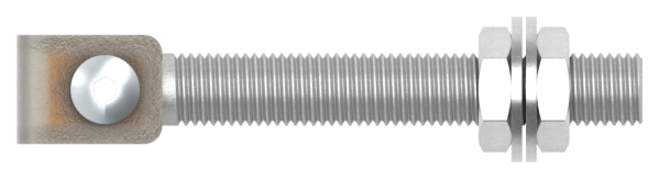 Torband Stahl feuerverzinkt M20 verstellbar mit langem Gewinde-88-11130.M20
