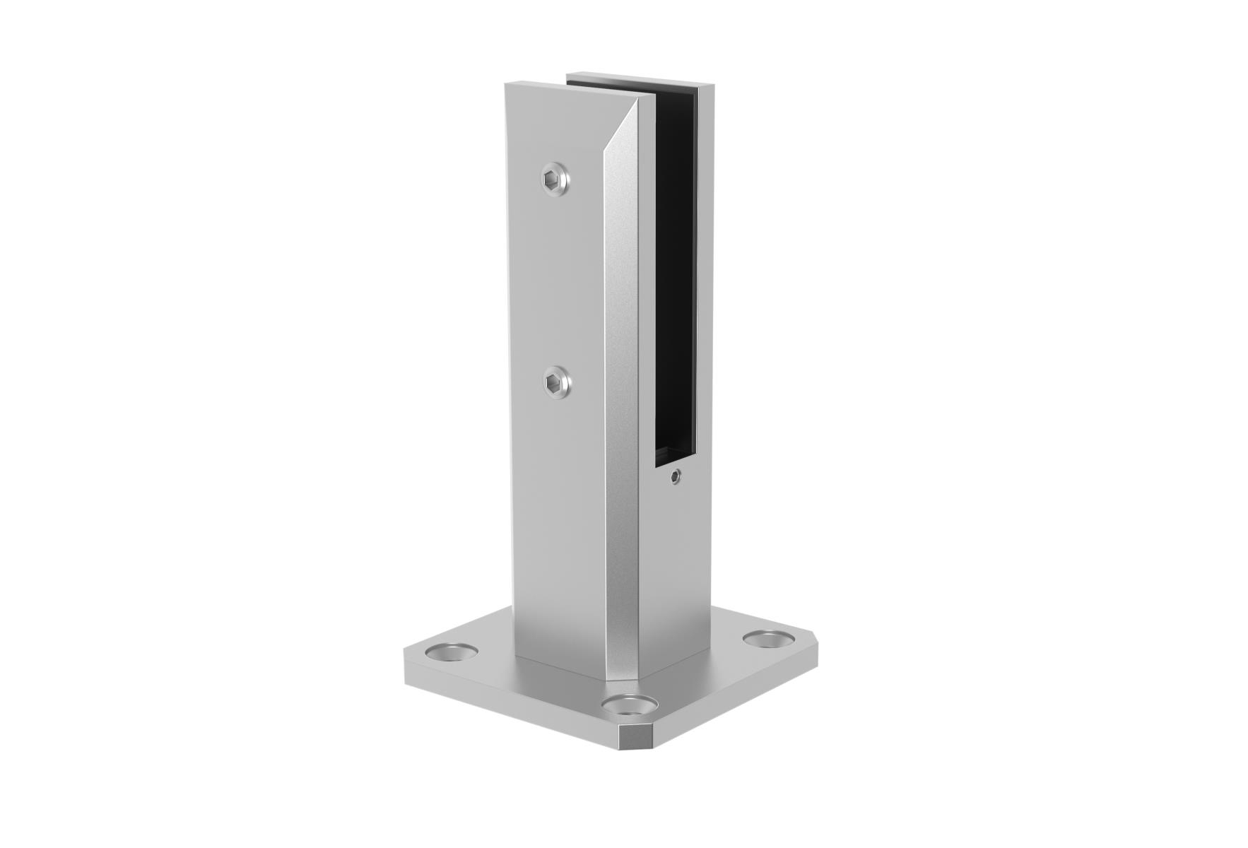 Glaszapfen Edelstahl AISI 304 fuer Glas 12-17-52 mm Top-Verankerung Schliff-89-11A6200000C-A.4