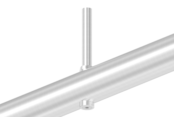 Ausgleichsstueck Edelstahl V2A fuer Rohr Ø 42-4 mm- Ø 18 mm- Bohrung Ø 7 mm-88-1151340-240.42