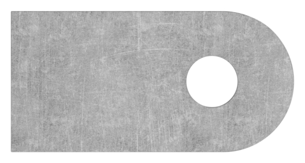 Anschweisslasche 50 x 25 x 6mm-88-1154110-ST.25