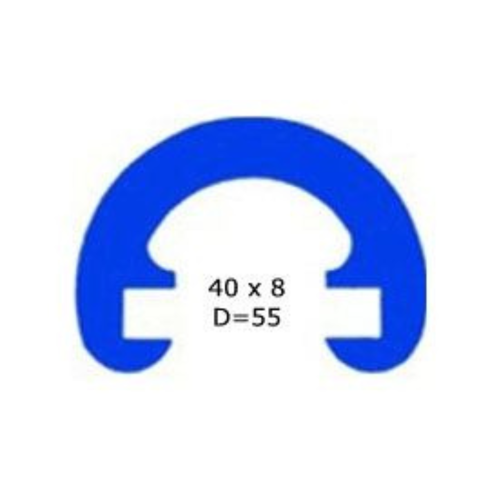 40x8 mm (R55) diameter 55