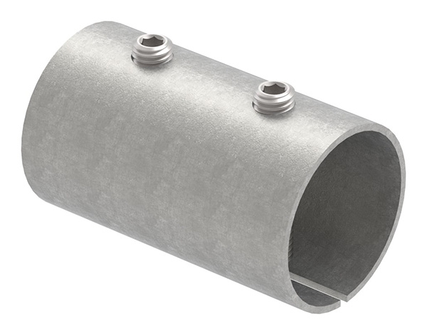 Rohrverbinder V2A 42-4x2-0 mm Rohr- L 65 mm mit Klemmschrauben-11-3382.4