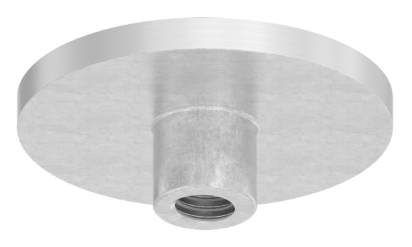 Platte flach mit M8 fuer Rohr Ø 42-4 mm V4A-11-5267.4