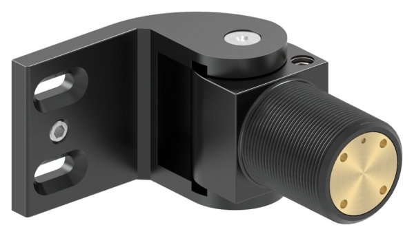 Torband 180° aus Aluminium selbstschliessend mit Stopp schraubbar ARTIKEL - 57 AT90 S-Anschraubversion-88-11180-57-AT90.S