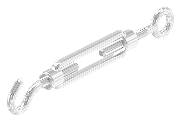 Spannschloss - M5 - Oese-Haken - mit Links-Rechtsgewinde - V4A-11-2956.1