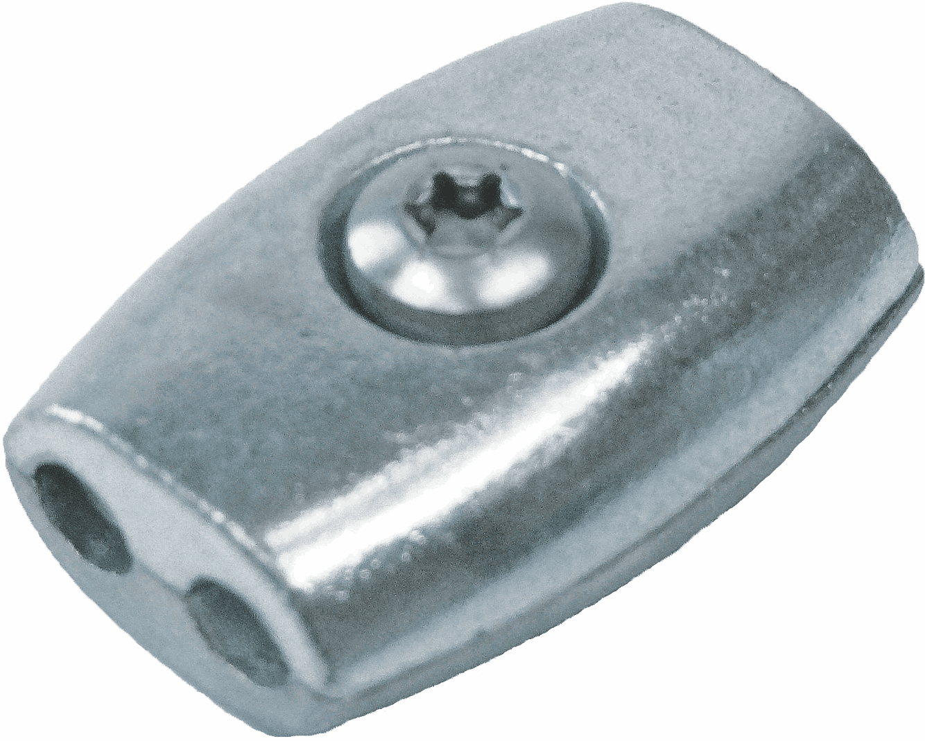 Eiform Drahtseilklemme Laenge- 28 - 35 mm V4A - Verkauf in VPEs-66-64-411.814391