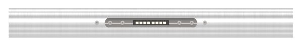 LED Musterhandlauf inkl- 1x LED 3000 K-88-11LED-MUSTER-1.3000K