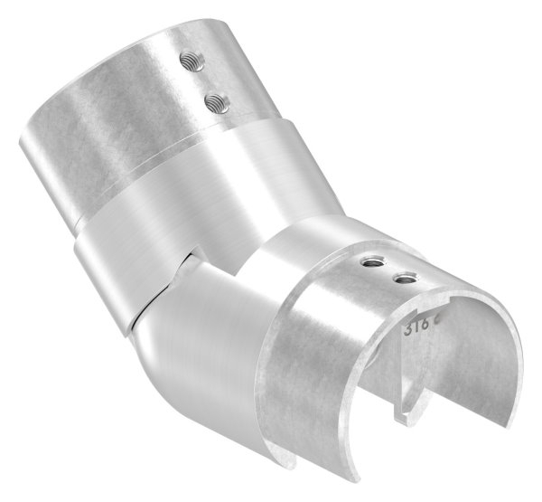 Verbinder flex- fuer Nutrohr 60-3 x 1-5mm- V4A-88-1160353.V4A