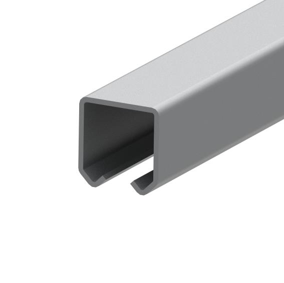 Laufschiene Stahl verzinkt 33 x 34 x 2-0 mm L = 3000 mm fuer Schiebetore-89-11H1833X34ZN3000-A.4