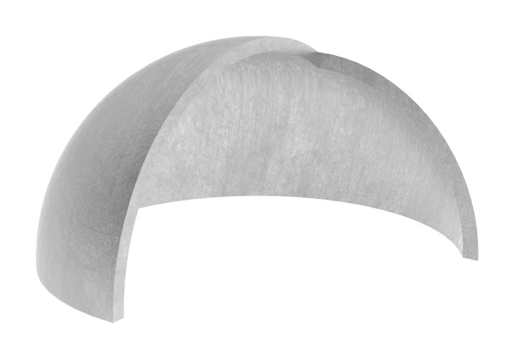 Halbhohlkugel Ø 42-4x2-0 mm V2A geschliffen-11-4071-B.4
