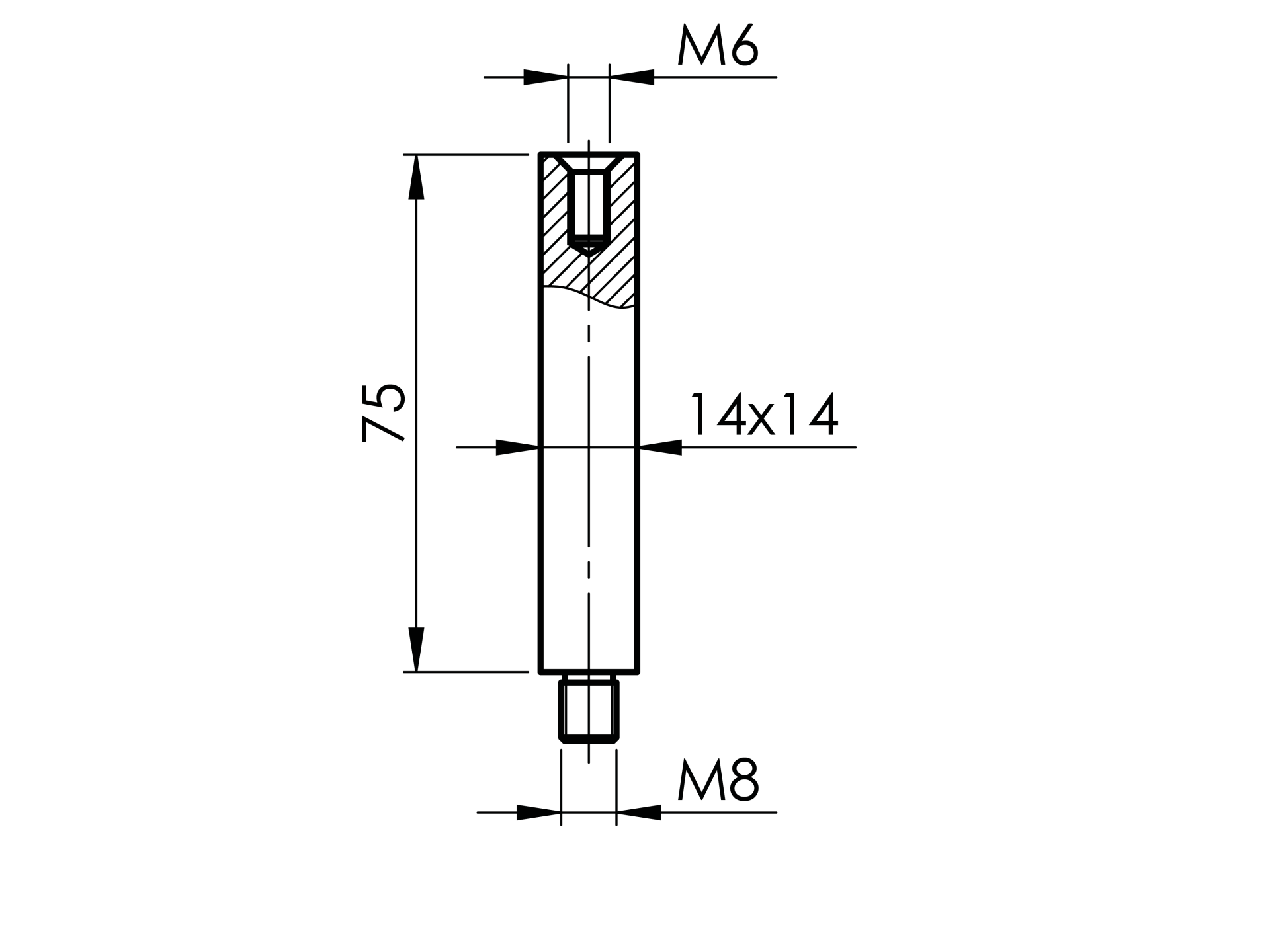 Handlaufhalter Kugelform Edelstahl AISI 304 fuer Rundrohr Ø 33-7 mm geschliffen-89-11A4811040-A.4