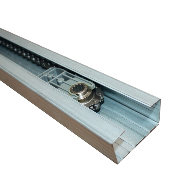Laufschiene Stahl verzinkt L=4000 mm fuer Garagentorantrieb V-6000-1000-89-11V06003-A.4