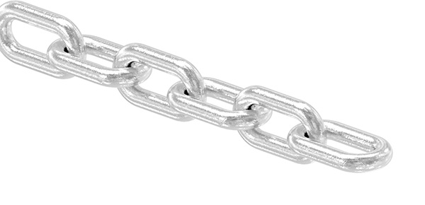 Kette kurzgliedrig Edelstahl V4A Ø 4 mm DIN 766-88.11101100004