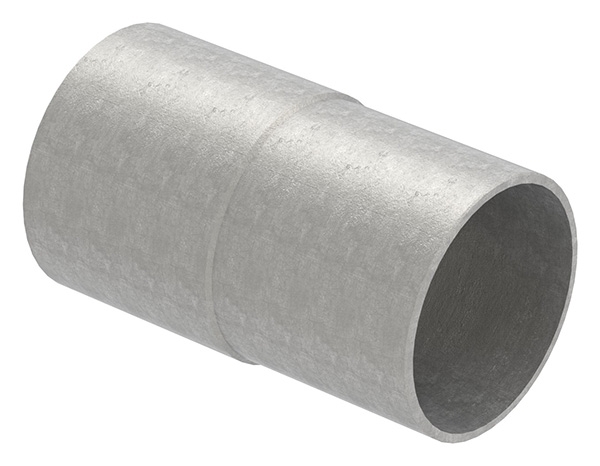 Rohrverbinder V2A Ø 42-4 mm Wandstaerke 2-5 auf 2-0 mm L 65 mm Steckbar-11-3350.4