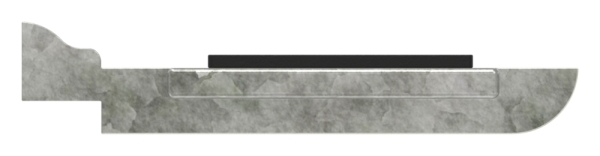 1 Sicherungsboden zu Glasklemme 52x52x32-5 mm AbZ Edelstahleffekt-10-3116ABZ.2