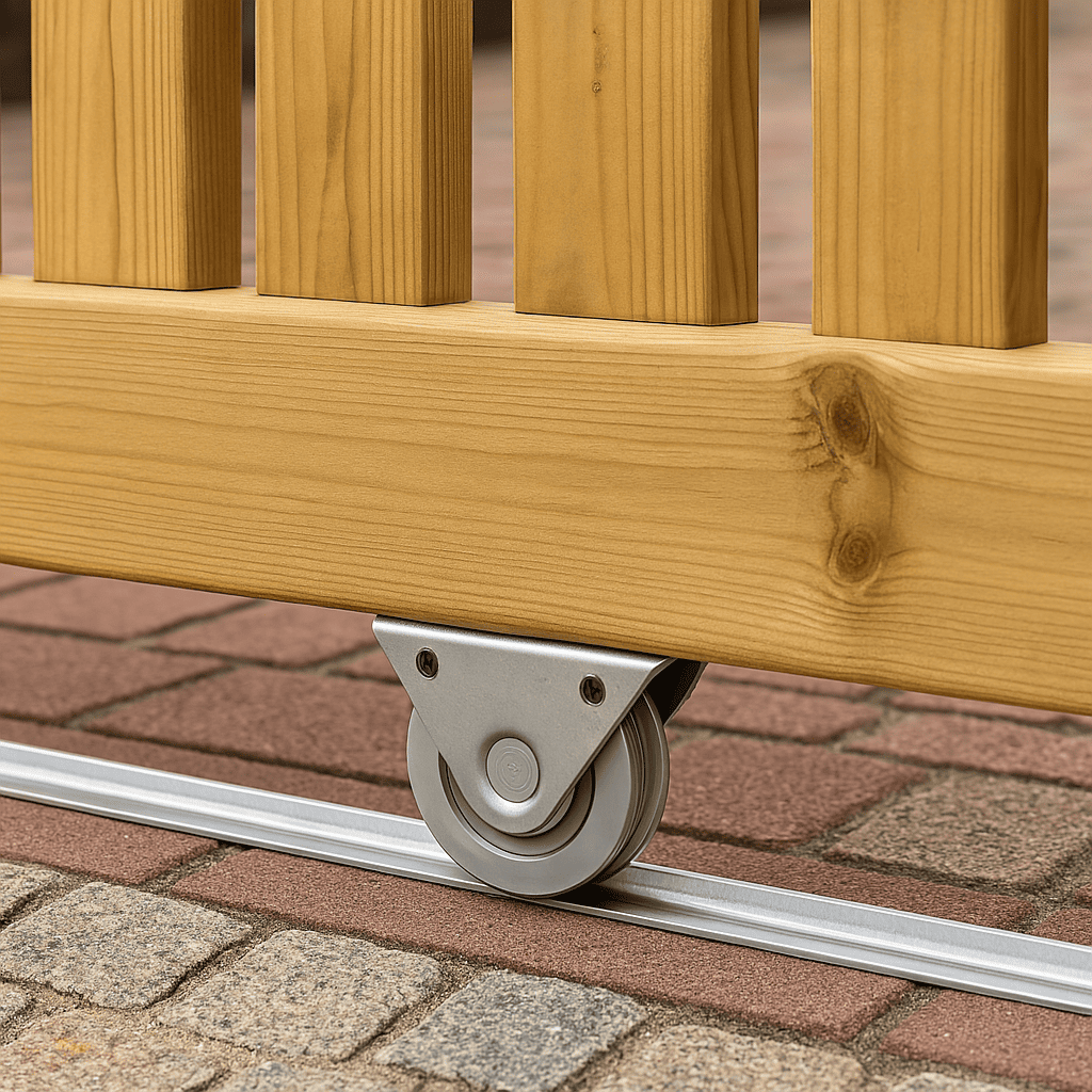 Stahlrolle unten Schiebetor MEA verzinkt Ø 100 mm 10337636-60-0200.7