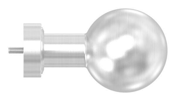 Tuerdruecker gerade mit Kugel Ø 50 mm feststehend V2A-11-3521.4