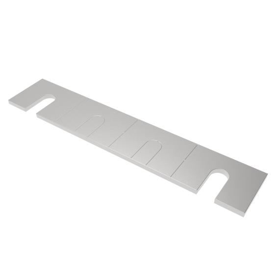 Entwaesserungsprofil Edelstahl AISI 304 100 mm Breite 5 mm Staerke Ganzglasgelaender-89-11A0006ECODRAIN-A.4