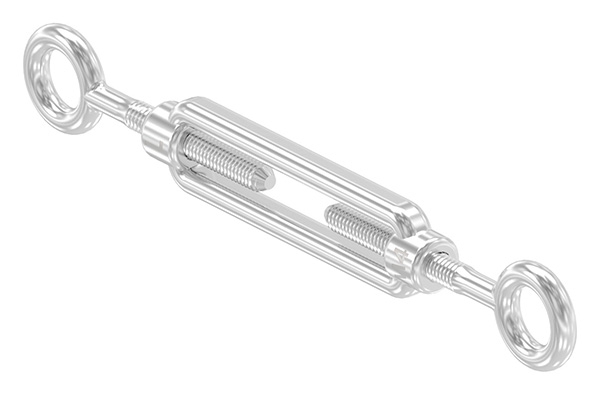 Spannschloss - M4 - M8 - Oese-Oese - mit Links-Rechtsgewinde - V4A-11.2896