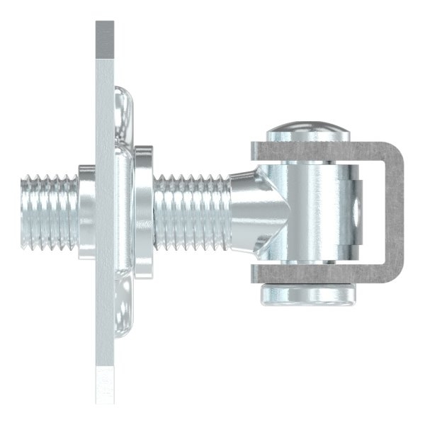 Torband M20 verstellbar mit Befestigungsplatte Stahl -Roh- S235JR-30-3535.7